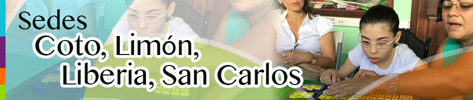 Banner sedes coto limon liberia san Carlos del CENAREC